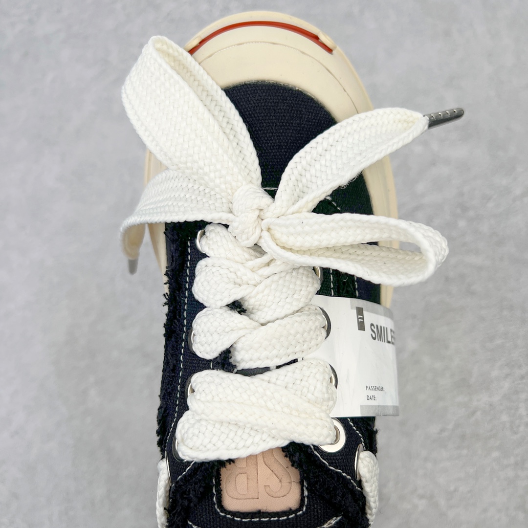 图片[4]-＃开春福利 SMILEREPUBLIC檀健次同款经典新款起司猫低帮开口笑厚底帆布鞋 新晋街头鞋履品牌SMILEREPUBLIC Canvas 系列 以 SMILE 为灵感来源 捕捉潮流 主打柔软的帆布设计 有裁切的羊毛流苏与独特编织技艺 超软水染牛皮内里 注塑成型鞋垫 4cm厘米外增高效果橡胶鞋底 尺码：35 36 37 38 39 40 41 42 43 44-选品中心