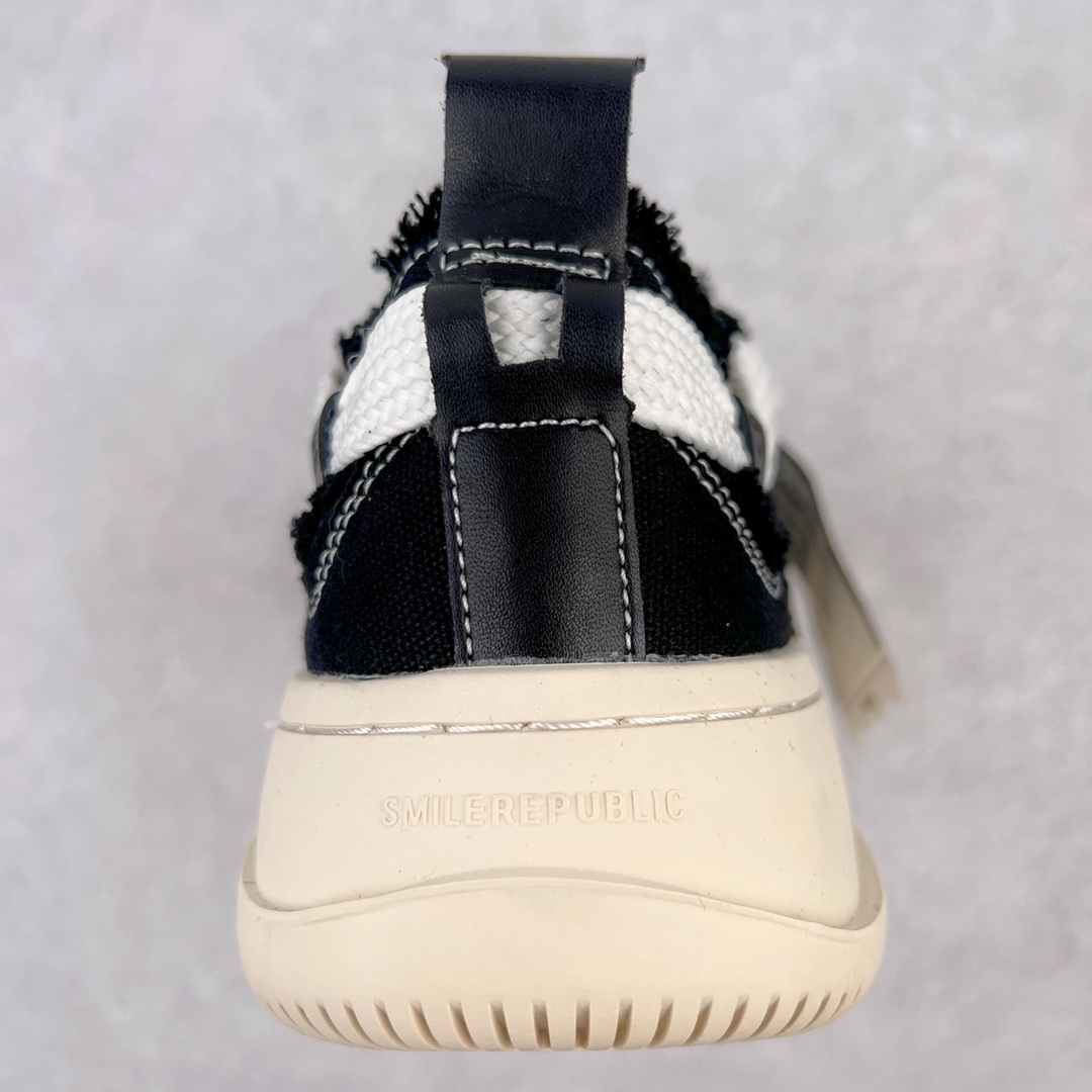 图片[8]-＃开春福利 SMILEREPUBLIC檀健次同款经典新款起司猫低帮开口笑厚底帆布鞋 新晋街头鞋履品牌SMILEREPUBLIC Canvas 系列 以 SMILE 为灵感来源 捕捉潮流 主打柔软的帆布设计 有裁切的羊毛流苏与独特编织技艺 超软水染牛皮内里 注塑成型鞋垫 4cm厘米外增高效果橡胶鞋底 尺码：35 36 37 38 39 40 41 42 43 44-选品中心