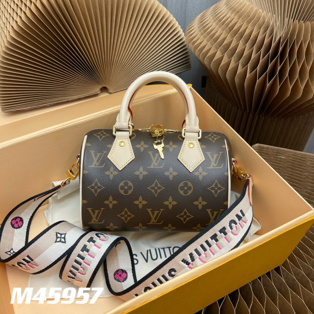 this Speedy Bandoulière 20 handbag echoes the iconic silhouette of the - Bag