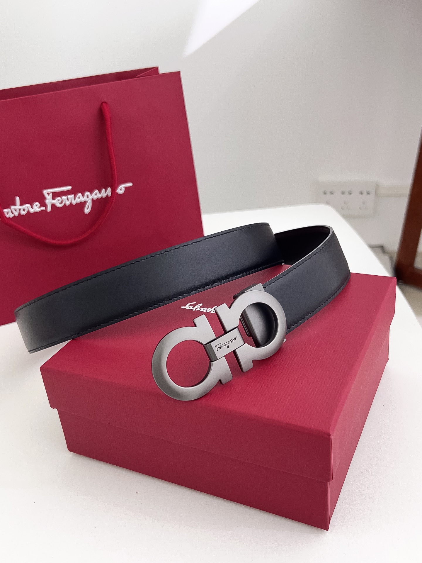 Ferragamo 代购级 菲拉格慕 宽度3.5cm