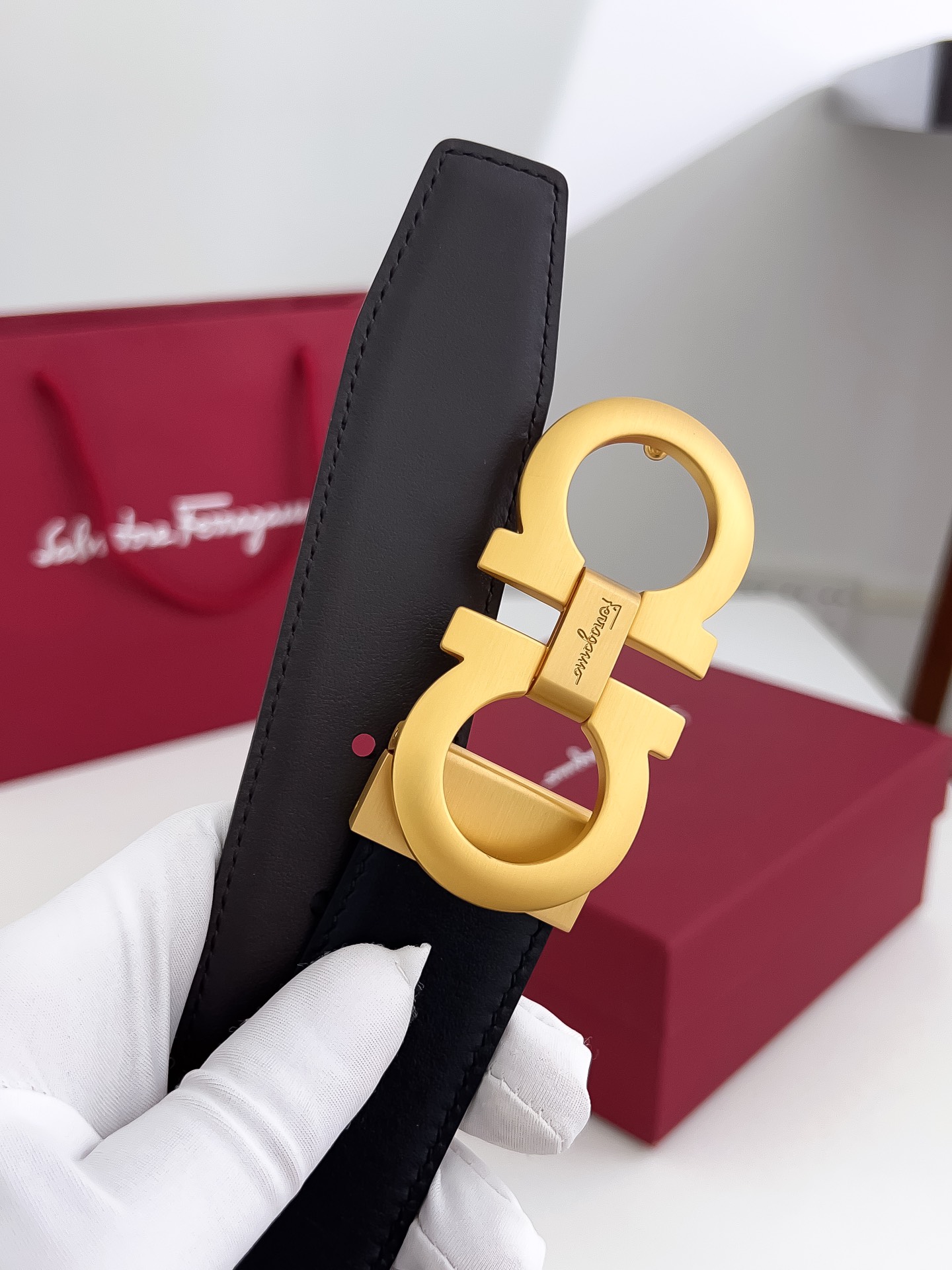 Ferragamo 代购级 菲拉格慕 宽度3.5cm