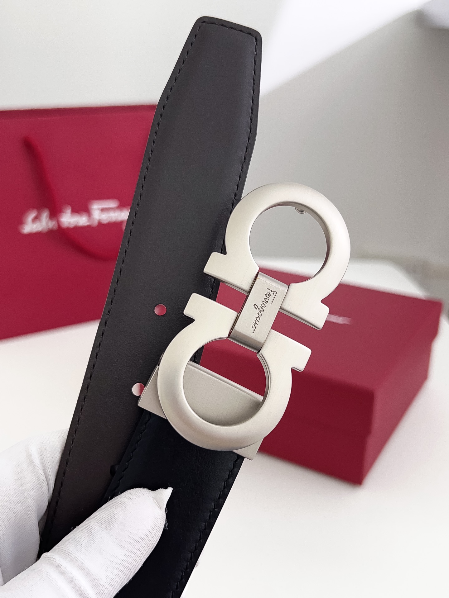 Ferragamo 代购级 菲拉格慕 宽度3.5cm