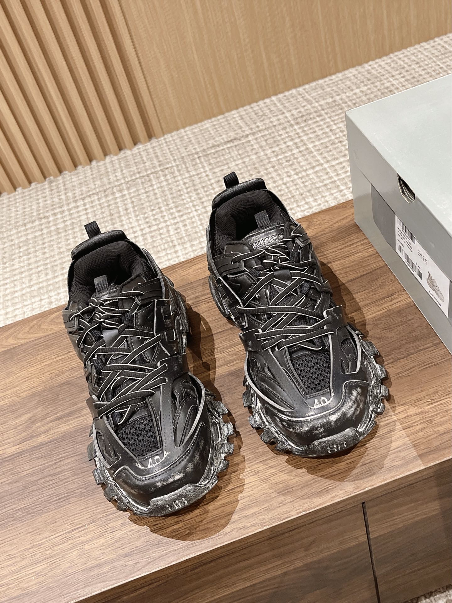 Balenciaga Shoes Sneakers Track Sweatpants