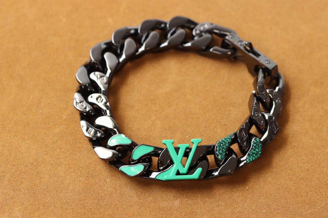 Louis Vuitton Jewelry Bracelet High Quality 1:1 Replica
 Green