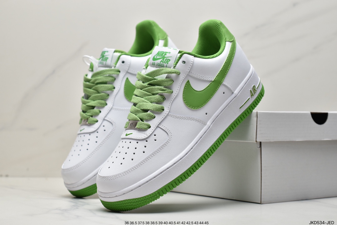 160 耐克Nike Air Force 1 Low '07”White/Green Paisley”空军一号低帮DH7561-105
