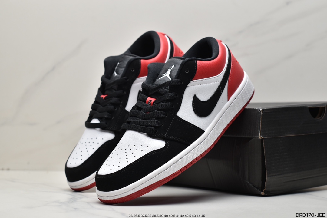 110 耐克Nike Air Jordan 1 Low OG SP”Black/Red”AJ1乔丹一代DC0774-880