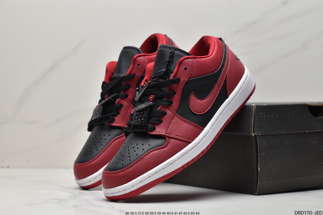 110 耐克Nike Air Jordan 1 Low OG SP”Black/Red”AJ1乔丹一代DC0774-880