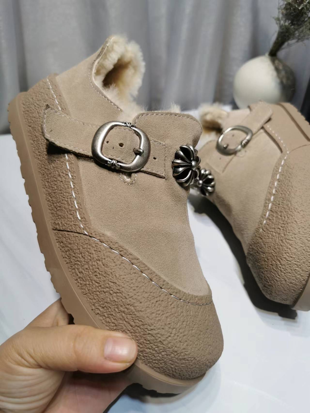 Krazy League Ugg Snow Boots: High-Density, High-Strength, Three Colors Available. - 图片 5