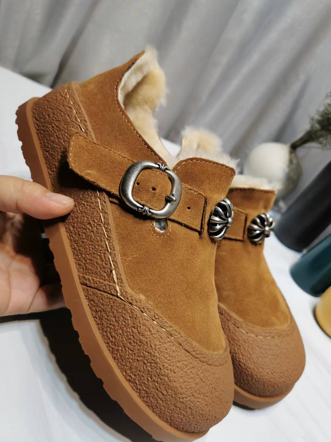 Krazy League Ugg Snow Boots: High-Density, High-Strength, Three Colors Available - 图片 5