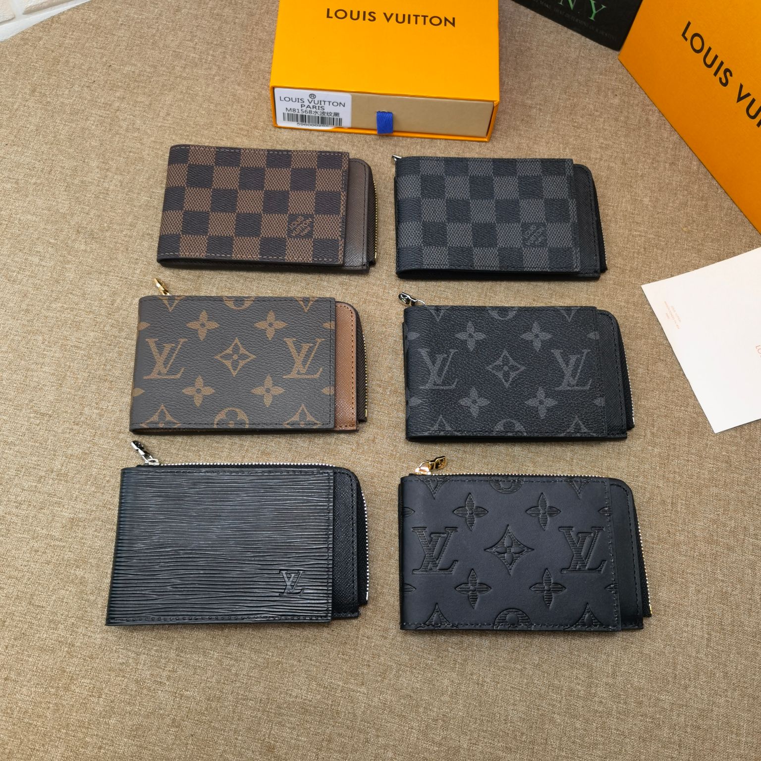 M81568 Handbag Collection in multiple colors