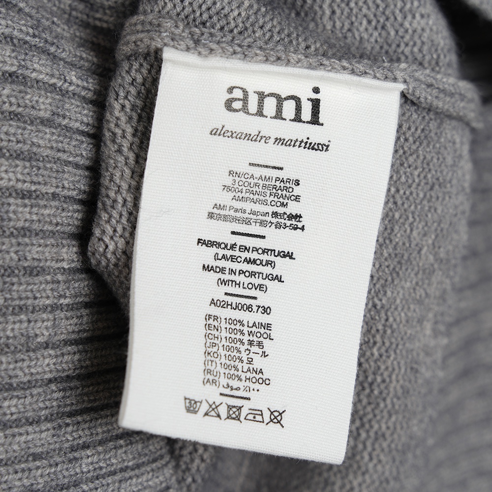 High-End Women’s Clothing: Wool Knit Sweaters with Twilight Collars by Ami - 图片 6