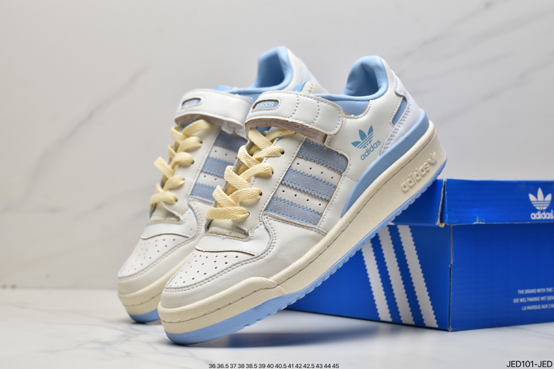 Adidas Clover Originals Forum 84 Low Roman Series Velcro Low Help GZ1893