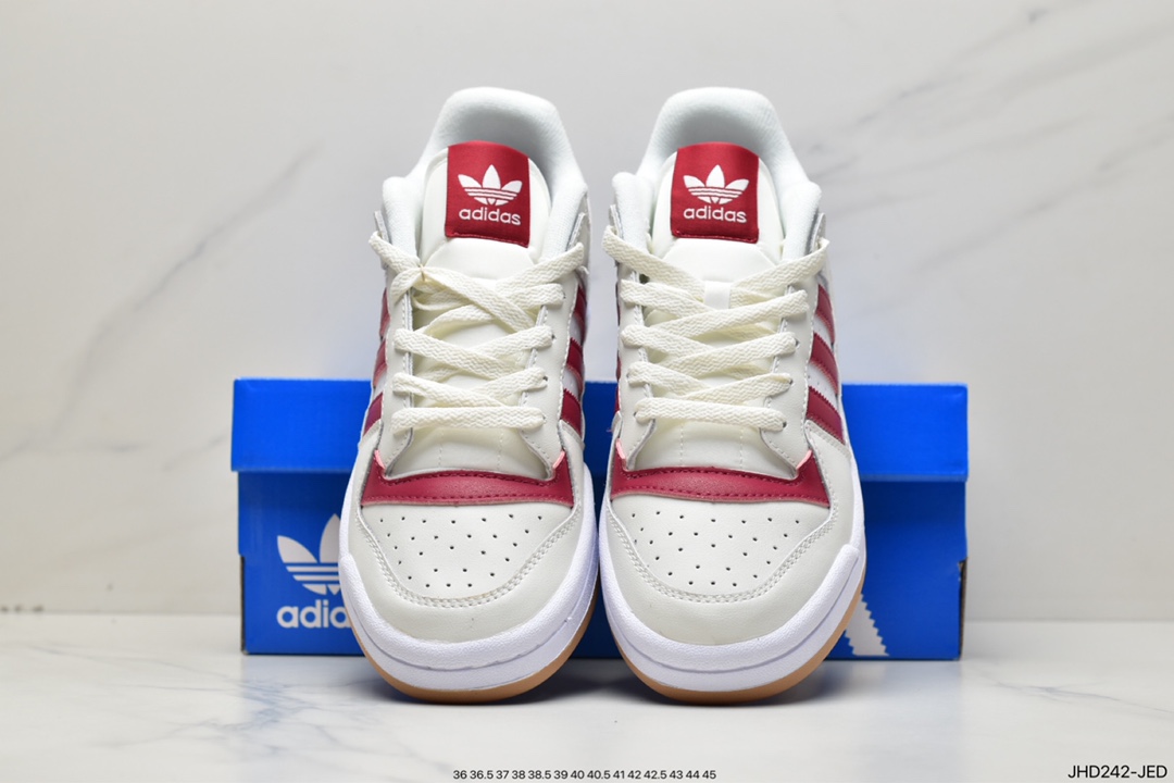 Adidas Clover Originals Forum 84 Low Roman Series Velcro HQ1487