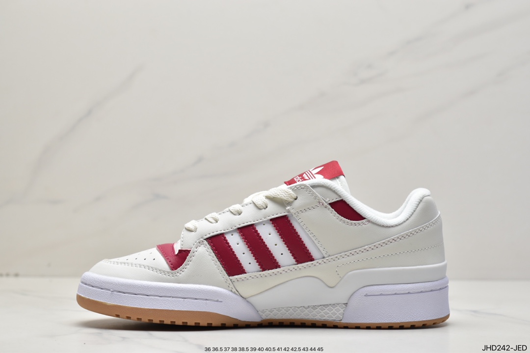 Adidas Clover Originals Forum 84 Low Roman Series Velcro HQ1487