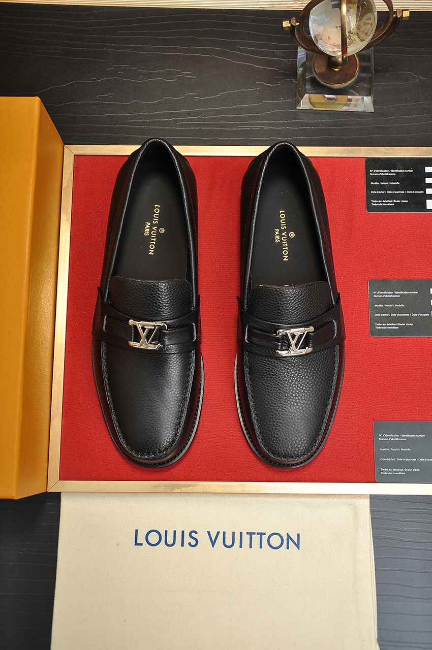 Louis Vuitton Koeienhuid Echt leer Rubber