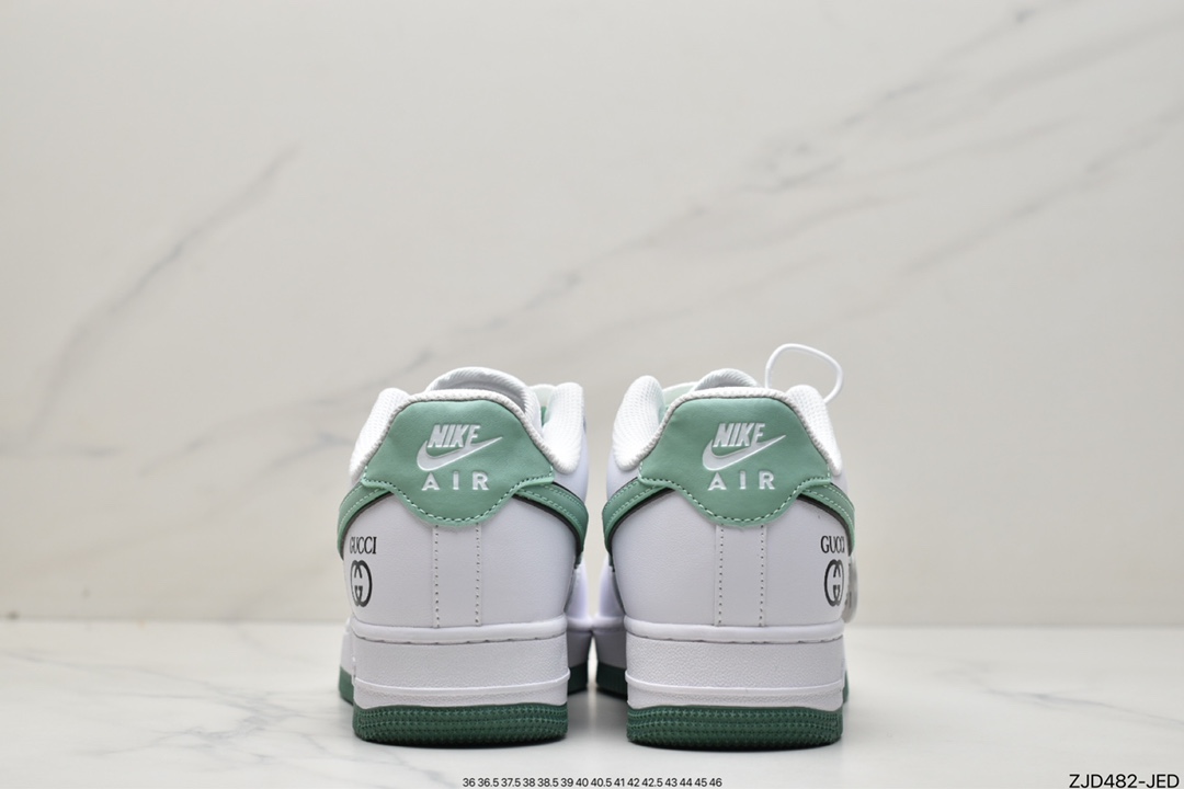 240 Nike Air Force 1 React LV8 白黑金 DA8481-100