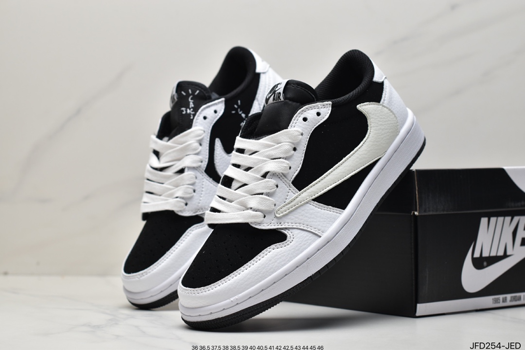 170 Nike Air Jordan 1 Low OG SP”Grey/Black/White”AJ1乔丹一代DM7866-101