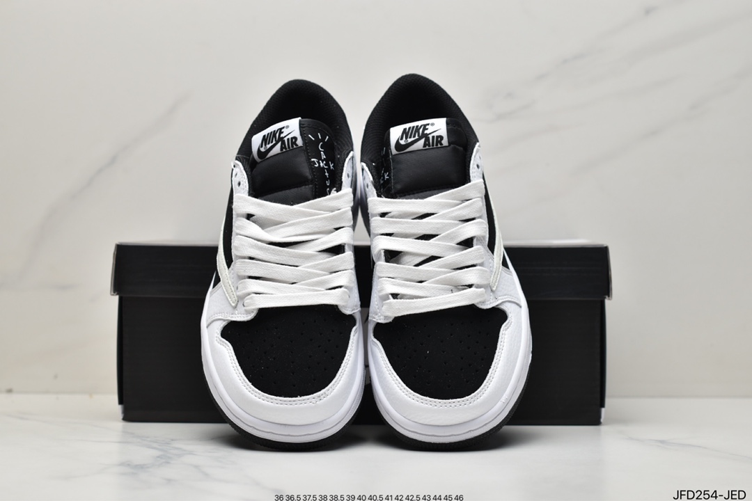 170 Nike Air Jordan 1 Low OG SP”Grey/Black/White”AJ1乔丹一代DM7866-101