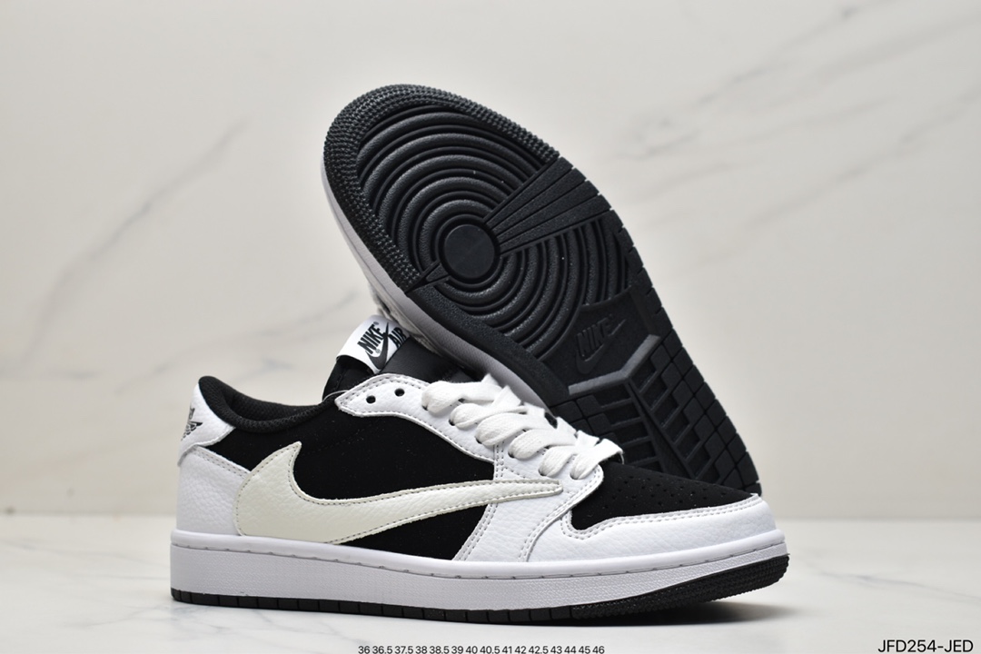 170 Nike Air Jordan 1 Low OG SP”Grey/Black/White”AJ1乔丹一代DM7866-101