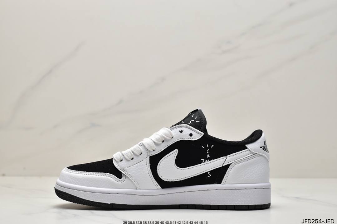 170 Nike Air Jordan 1 Low OG SP”Grey/Black/White”AJ1乔丹一代DM7866-101