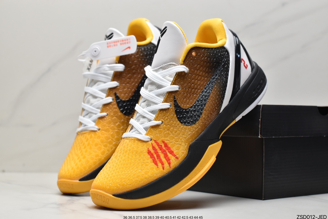 320 耐克Nike Zoom Kobe VI”Concord”ZK6科比六代低帮运动篮球鞋DJ3596-600