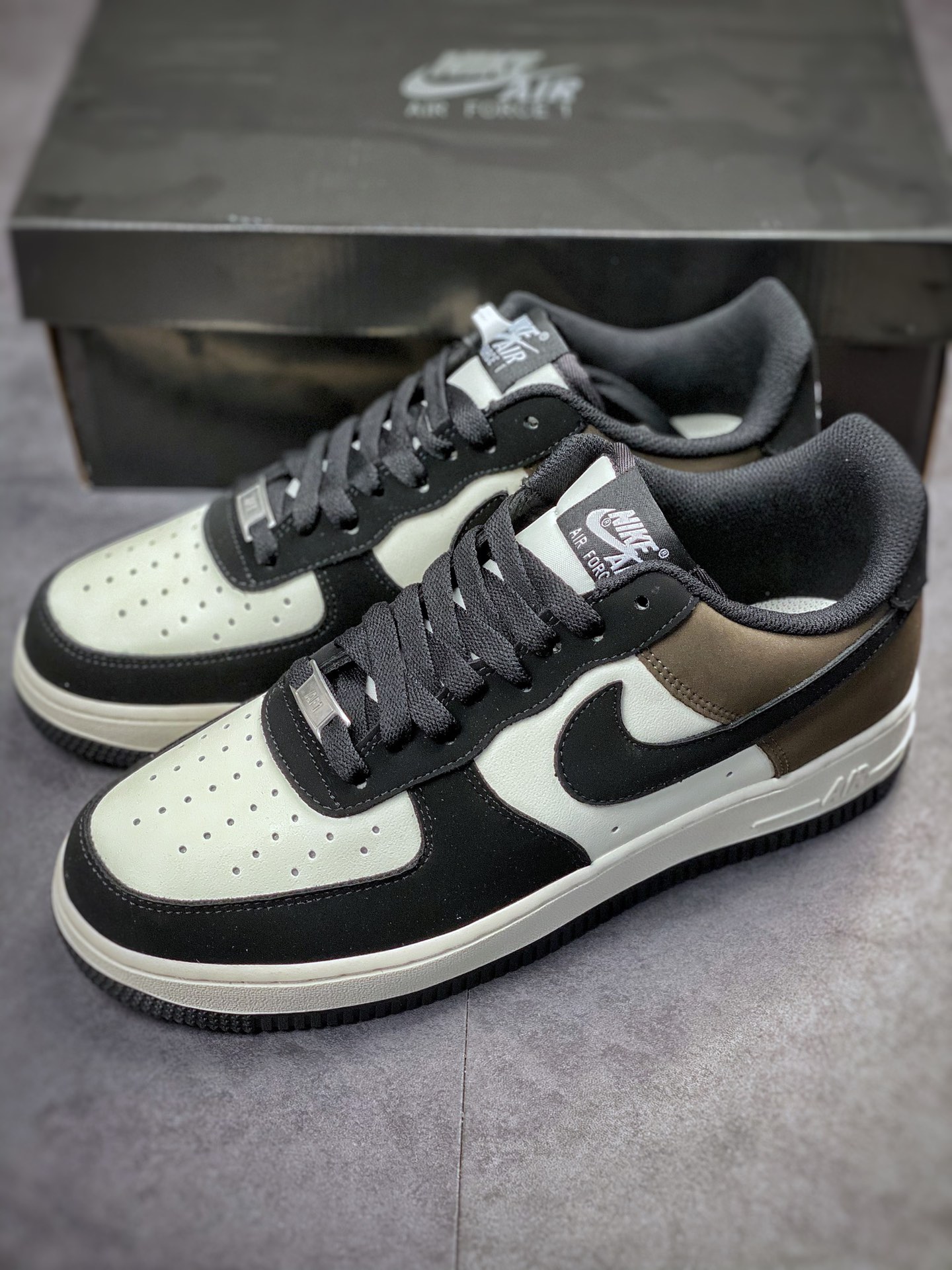 Nike Air Force 1 Low 07 Mocha Black Stitching YG5063-203-Top High Quatity Cheap Sneakers Fashion Clothing Clothes Bags handbags Shoes of all Brand wholesale With The best Quality And Beautiful Price from China Factory Chinese suppliers wholesaler seller Nike Air Force 1 Low 07 Mocha Black Stitching YG5063-203