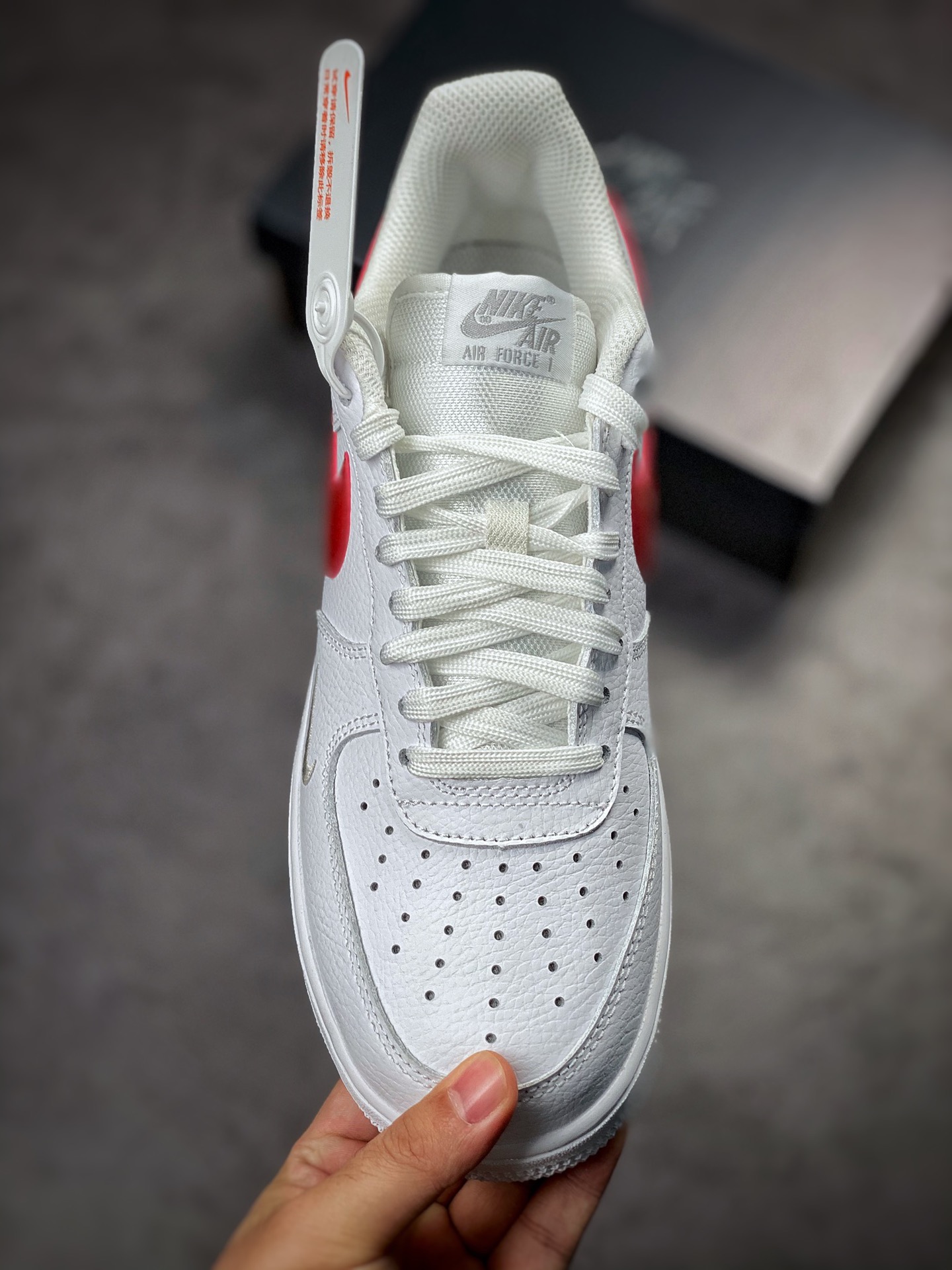 Nike Air Force 1 Low 07 White Red Silver Hook FD0654-100-Top High Quatity Cheap Sneakers Fashion Clothing Clothes Bags handbags Shoes of all Brand wholesale With The best Quality And Beautiful Price from China Factory Chinese suppliers wholesaler seller Nike Air Force 1 Low 07 White Red Silver Hook FD0654-100