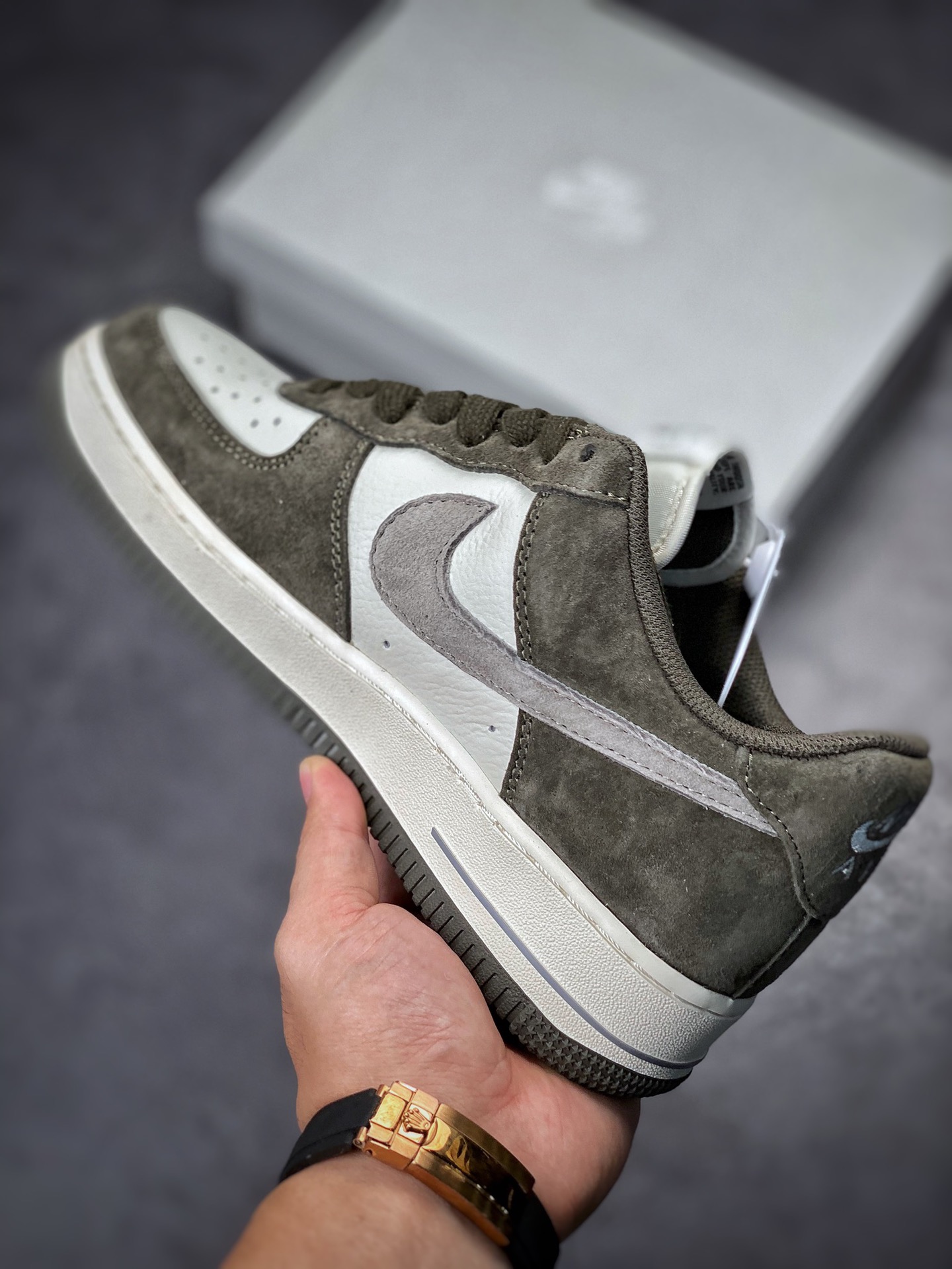 Nike Air Force 1 Low 07 Suede Gray Brown TU6995-396-Top High Quatity Cheap Sneakers Fashion Clothing Clothes Bags handbags Shoes of all Brand wholesale With The best Quality And Beautiful Price from China Factory Chinese suppliers wholesaler seller Nike Air Force 1 Low 07 Suede Gray Brown TU6995-396