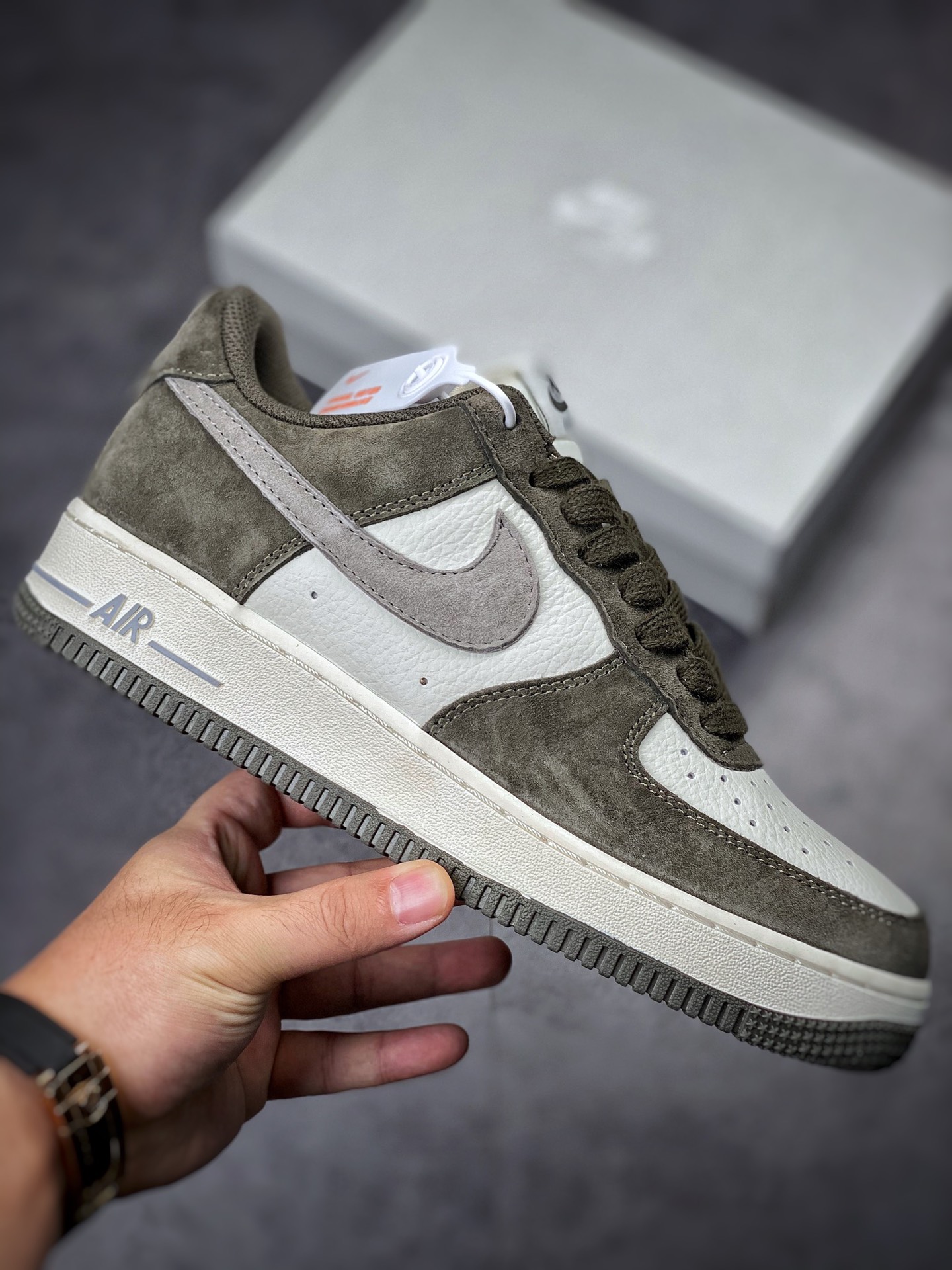 Nike Air Force 1 Low 07 Suede Gray Brown TU6995-396-Top High Quatity Cheap Sneakers Fashion Clothing Clothes Bags handbags Shoes of all Brand wholesale With The best Quality And Beautiful Price from China Factory Chinese suppliers wholesaler seller Nike Air Force 1 Low 07 Suede Gray Brown TU6995-396