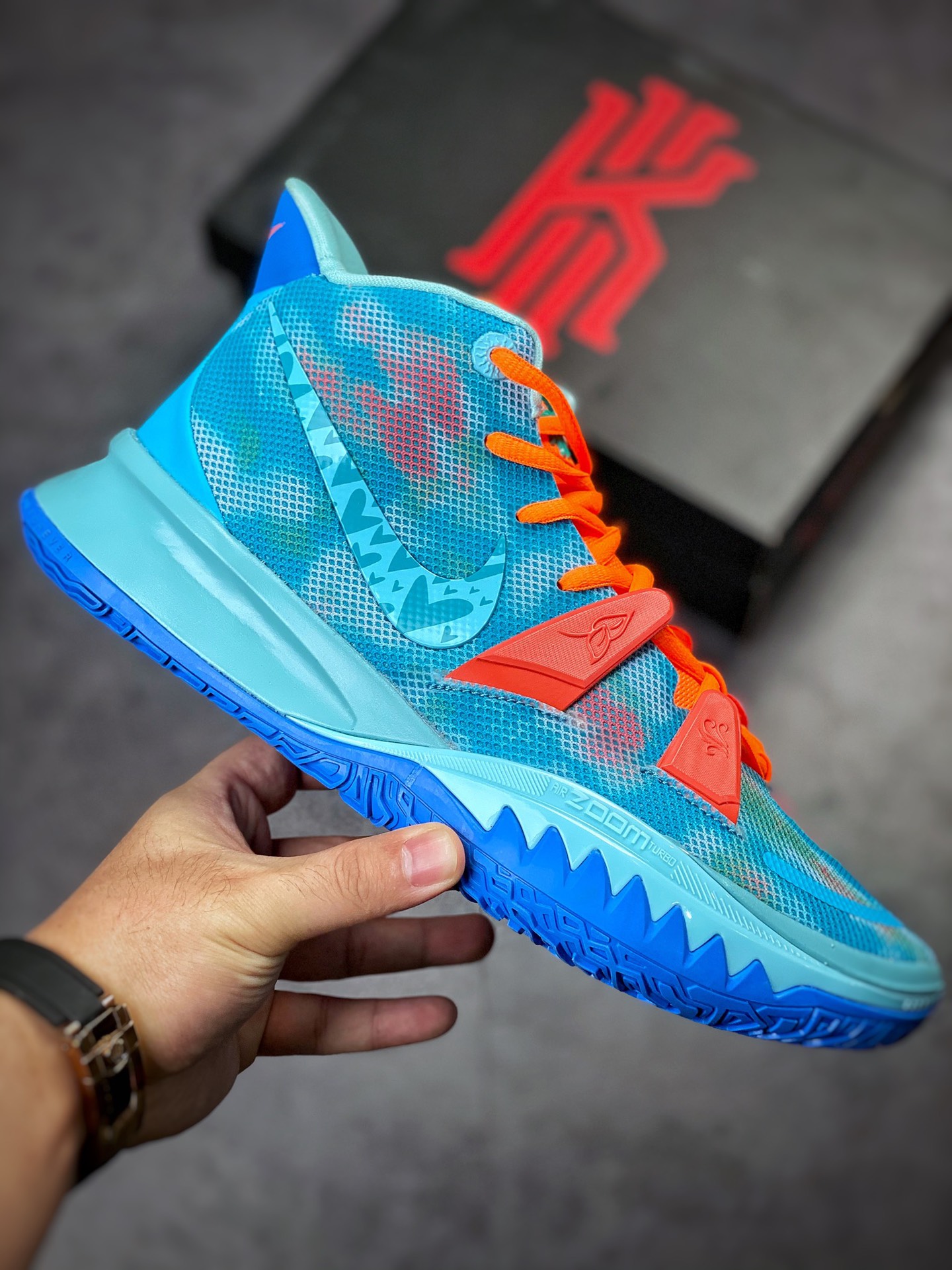 The first early adopter version supports light actual combat Nike Kyrie 7 Pre Heat Ep Owen 7 generation DO5360-900-Top High Quatity Cheap Sneakers Fashion Clothing Clothes Bags handbags Shoes of all Brand wholesale With The best Quality And Beautiful Price from China Factory Chinese suppliers wholesaler seller The first early adopter version supports light actual combat Nike Kyrie 7 Pre Heat Ep Owen 7 generation DO5360-900