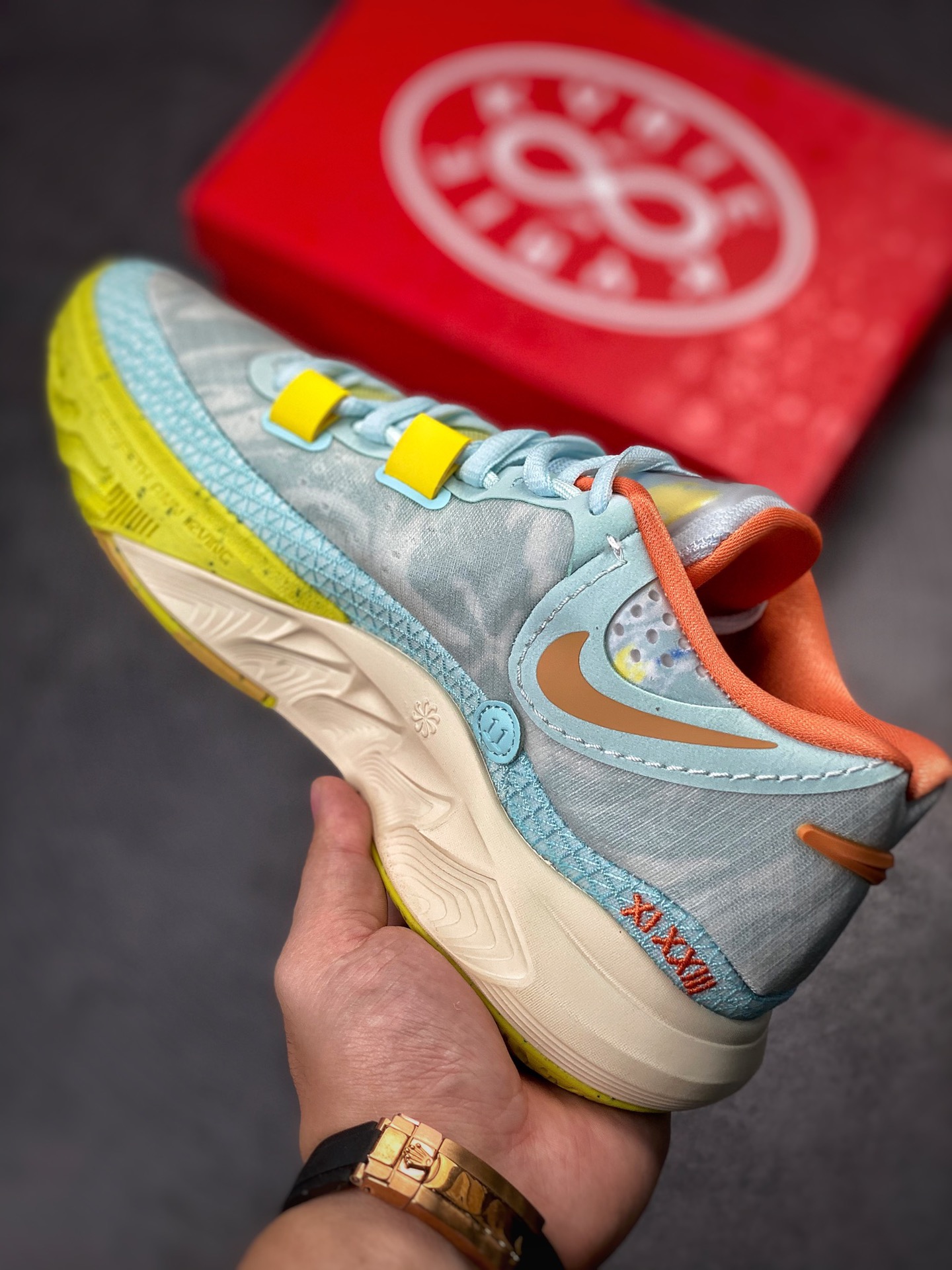Nike Kyrie 8 Infnity EP Irving 8 DJ6017-400-Top High Quatity Cheap Sneakers Fashion Clothing Clothes Bags handbags Shoes of all Brand wholesale With The best Quality And Beautiful Price from China Factory Chinese suppliers wholesaler seller Nike Kyrie 8 Infnity EP Irving 8 DJ6017-400