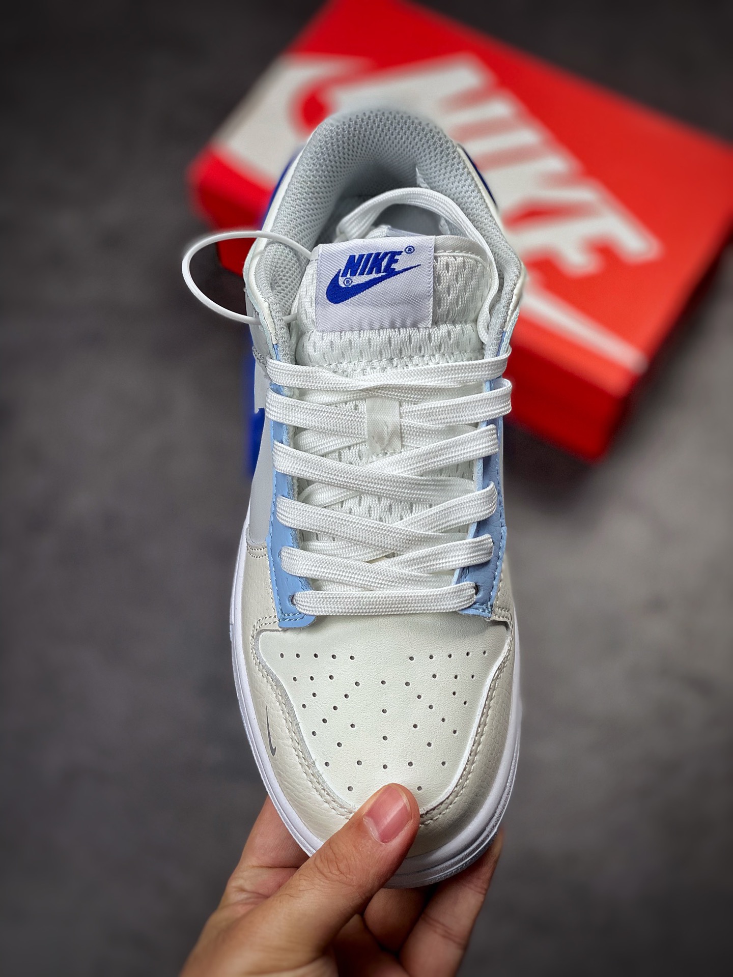 NIKE SB Dunk Low “Ivory Hyper Royal” 海盐蓝 FB1843-141-Top High Quatity Cheap Sneakers Fashion Clothing Clothes Bags handbags Shoes of all Brand wholesale With The best Quality And Beautiful Price from China Factory Chinese suppliers wholesaler seller NIKE SB Dunk Low “Ivory Hyper Royal” 海盐蓝 FB1843-141