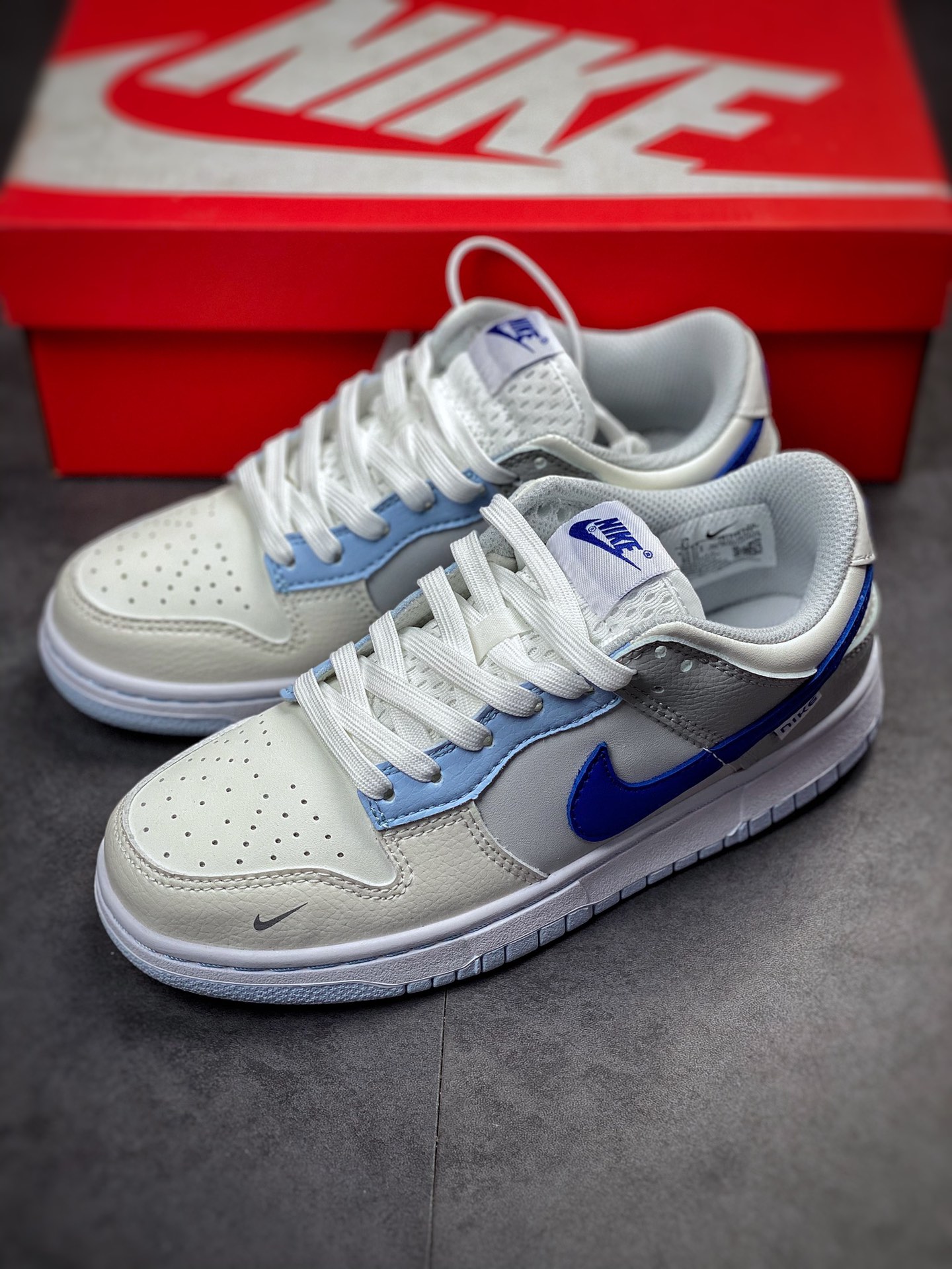NIKE SB Dunk Low “Ivory Hyper Royal” 海盐蓝 FB1843-141-Top High Quatity Cheap Sneakers Fashion Clothing Clothes Bags handbags Shoes of all Brand wholesale With The best Quality And Beautiful Price from China Factory Chinese suppliers wholesaler seller NIKE SB Dunk Low “Ivory Hyper Royal” 海盐蓝 FB1843-141