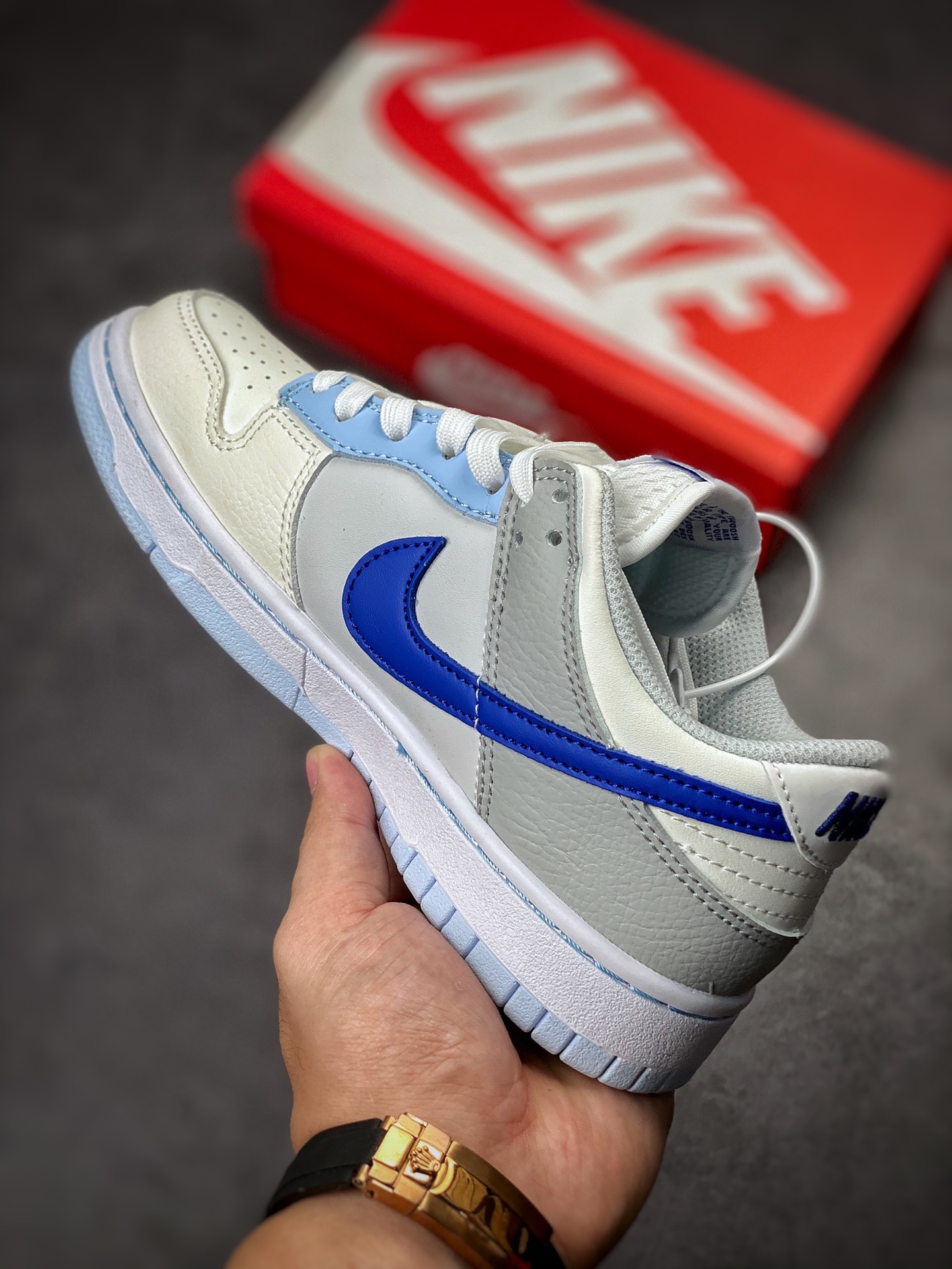 NIKE SB Dunk Low “Ivory Hyper Royal” 海盐蓝 FB1843-141-Top High Quatity Cheap Sneakers Fashion Clothing Clothes Bags handbags Shoes of all Brand wholesale With The best Quality And Beautiful Price from China Factory Chinese suppliers wholesaler seller NIKE SB Dunk Low “Ivory Hyper Royal” 海盐蓝 FB1843-141