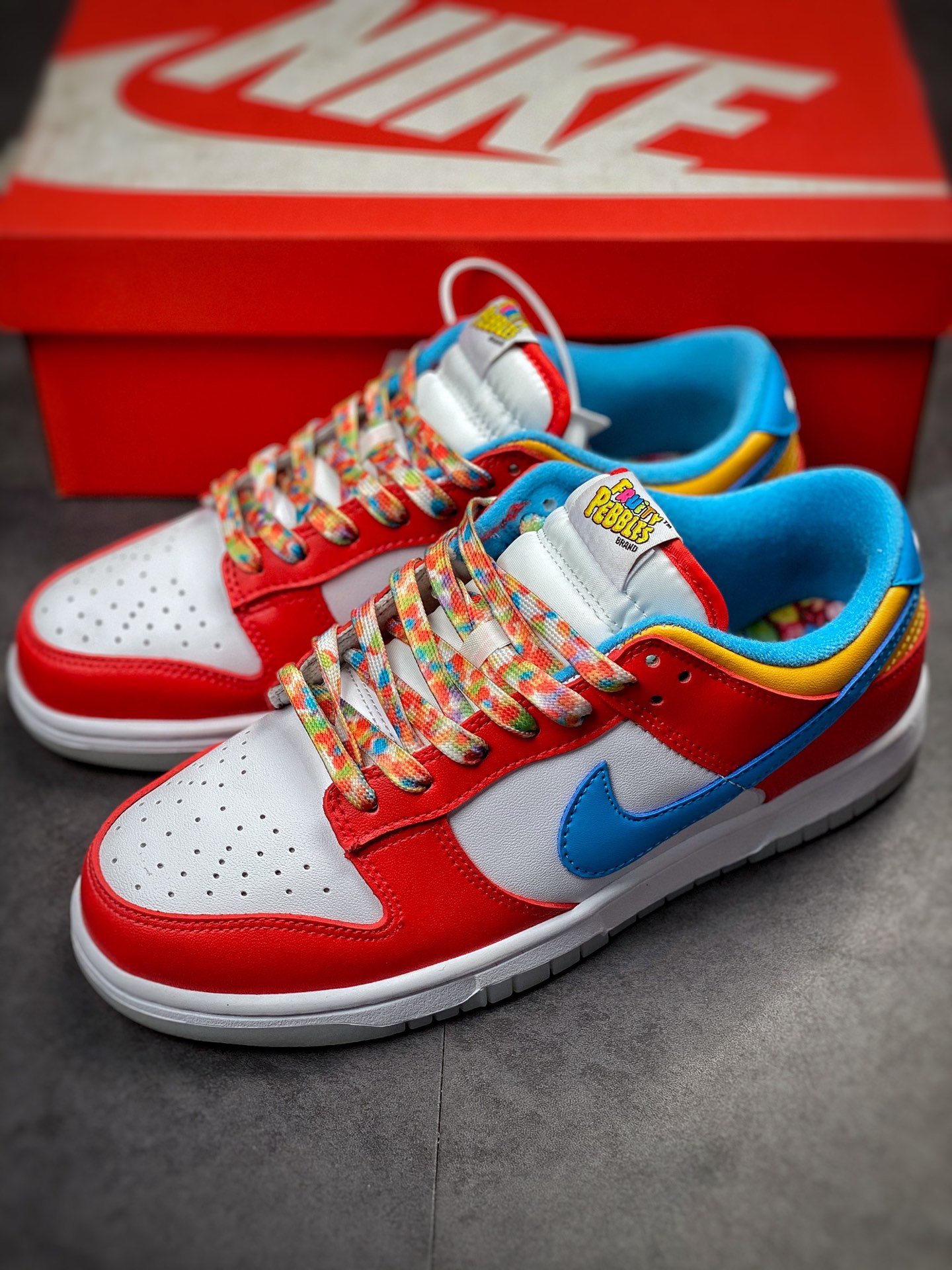 NIKE SB Dunk Low ” Fruity Pebbles ” 白红蓝 DH8009-600-Top High Quatity Cheap Sneakers Fashion Clothing Clothes Bags handbags Shoes of all Brand wholesale With The best Quality And Beautiful Price from China Factory Chinese suppliers wholesaler seller NIKE SB Dunk Low ” Fruity Pebbles ” 白红蓝 DH8009-600