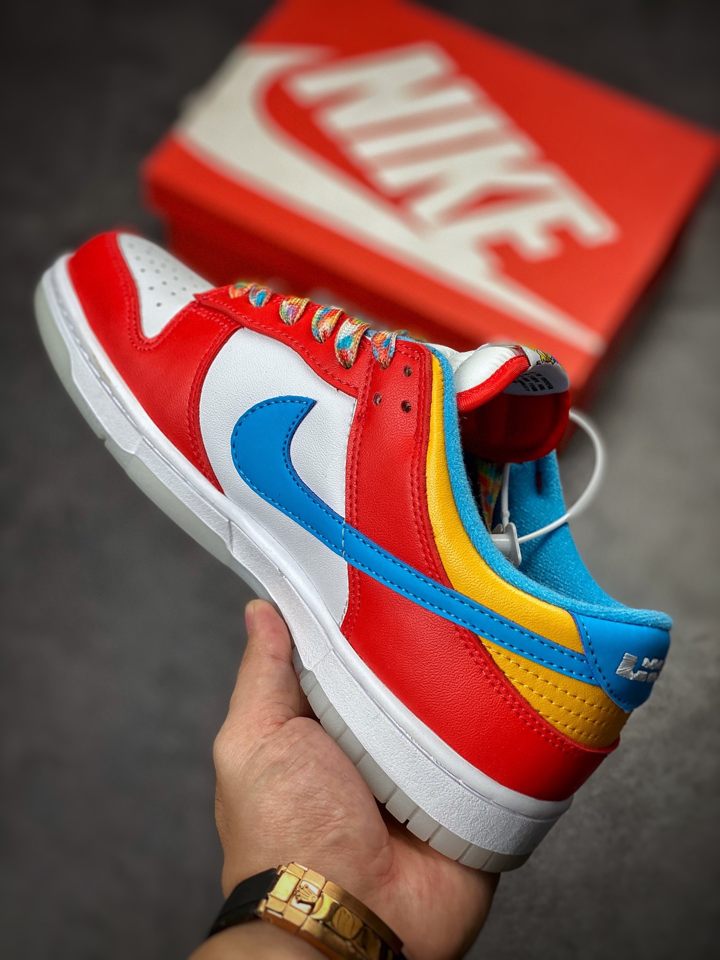 NIKE SB Dunk Low ” Fruity Pebbles ” 白红蓝 DH8009-600-Top High Quatity Cheap Sneakers Fashion Clothing Clothes Bags handbags Shoes of all Brand wholesale With The best Quality And Beautiful Price from China Factory Chinese suppliers wholesaler seller NIKE SB Dunk Low ” Fruity Pebbles ” 白红蓝 DH8009-600
