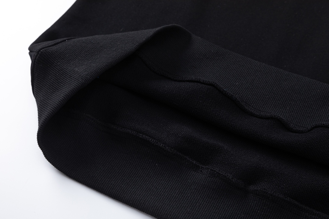 High-Quality Double-Sharp-Collar David’s Specialty Embroidery Process – Black/White (XS-L) - 图片 7
