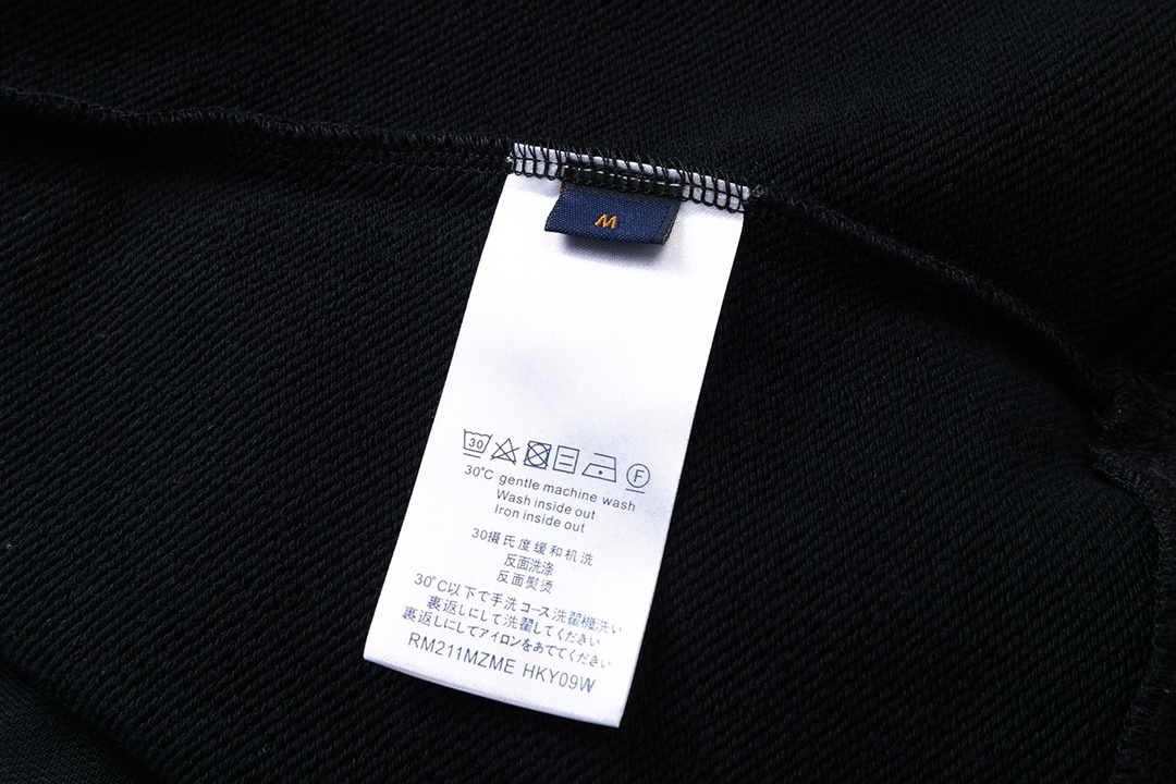 High-Quality Double-Sharp-Collar David’s Specialty Embroidery Process – Black/White (XS-L) - 图片 8