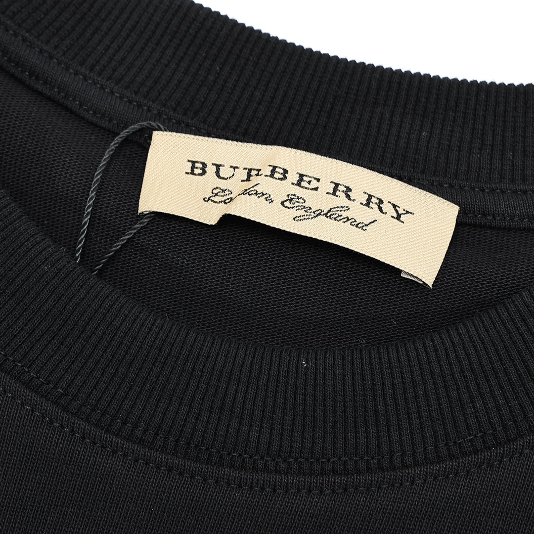 280 Burberry/巴宝莉后背字母logo蝙蝠袖卫衣