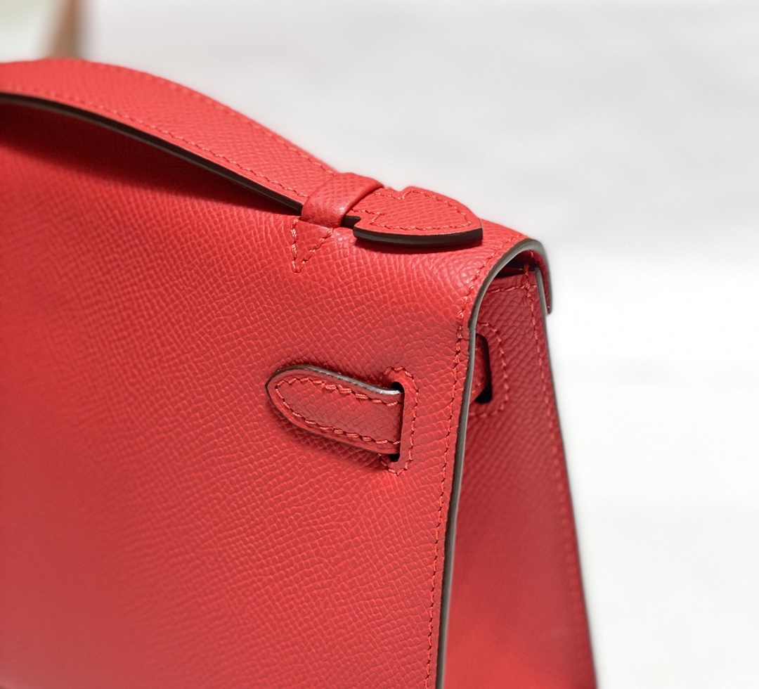 爱马仕 Hermès 高定经典皮革女包手袋 #1DB61381 6
