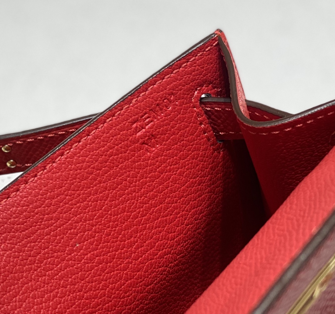 爱马仕 Hermès 高定经典皮革女包手袋 #1DB61381 8
