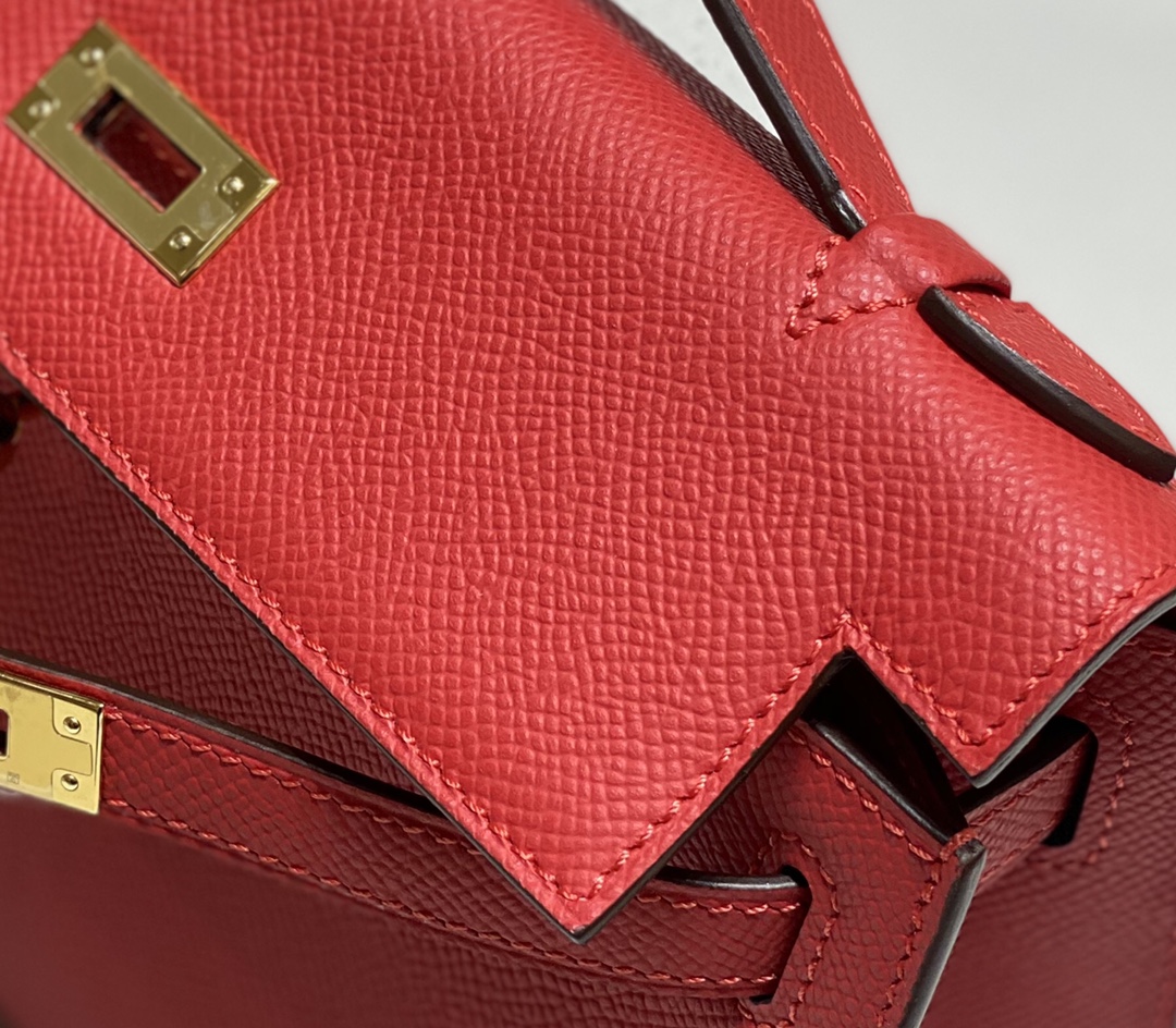 爱马仕 Hermès 高定经典皮革女包手袋 #1DB61381 4