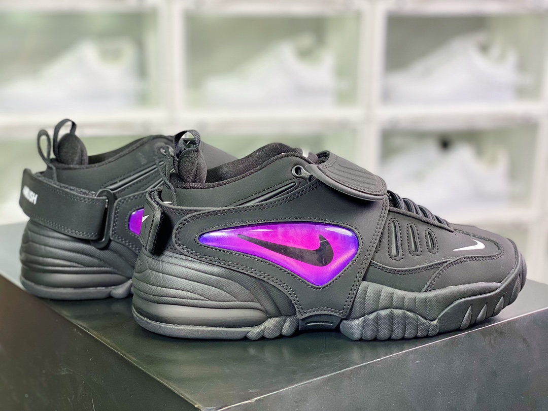 AMBUSH x Air Adjust Force SP ”Black Psychic Purple” adjustable wind series basketball shoes ”joint black and white purple” DM8465-001