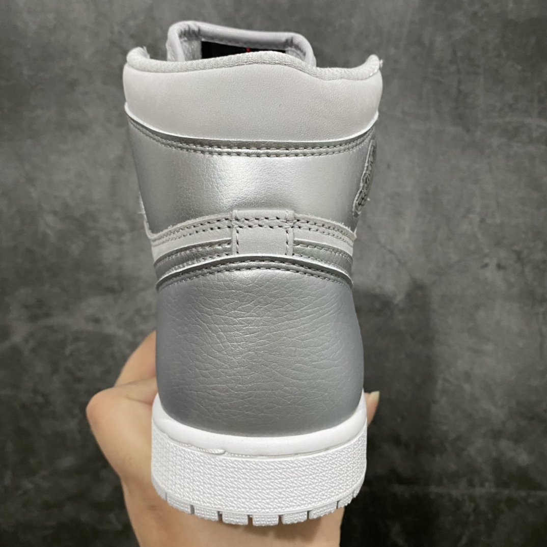图片[4]-莞产版本Air Jordan AJ1灰银DC1788-029 全新补货版本 非市场特价货 全鞋使用原厂皮料 正确鞋型 裁片清洁度到位 鞋舌为超软荔枝皮 尺码：40-47.5-选品中心