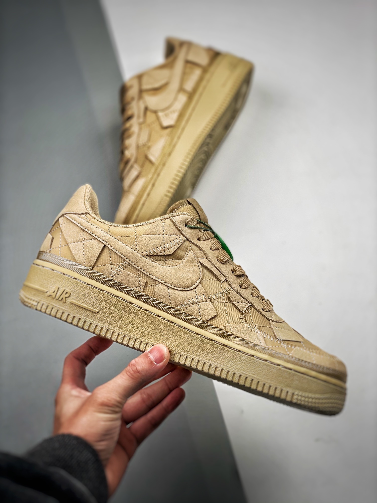 BillieEillishxNikeAirForce1Low碧梨小麦S2纯原生产线出品此款BillieE