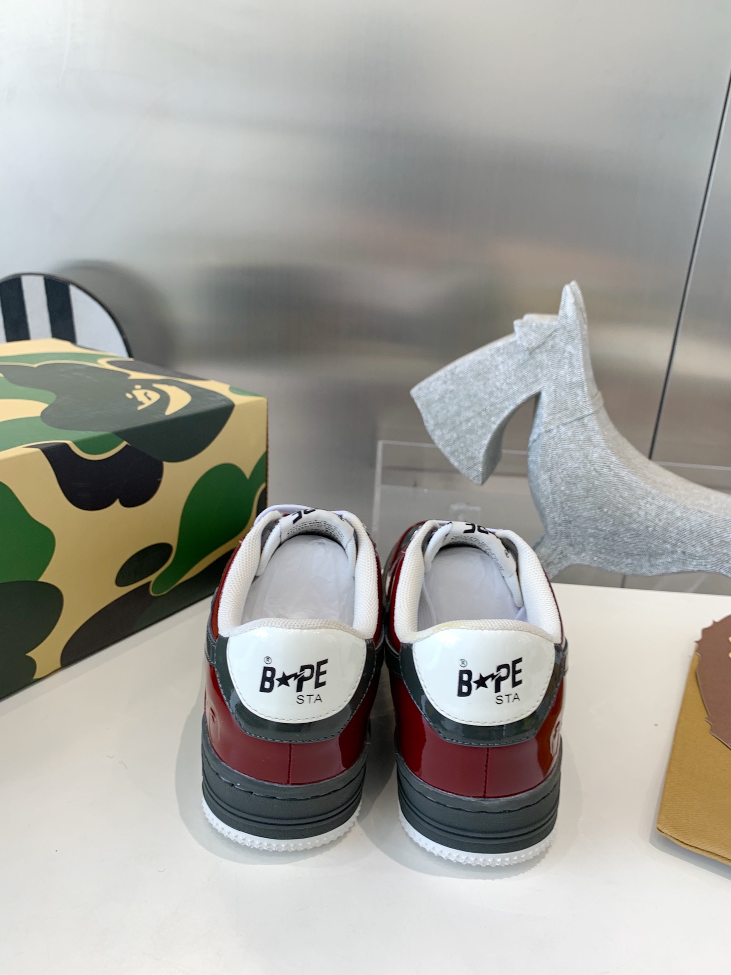 BAPE STATM Leisure Sneakers: Classic Style with Iconic Colors - 图片 8