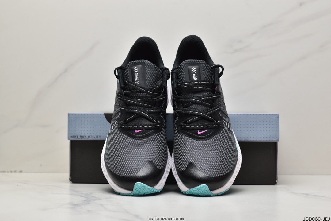 180 耐克NIKE WINFLO 7 SHIELD登月系列网透面气 训跑练步鞋 CU3868-403