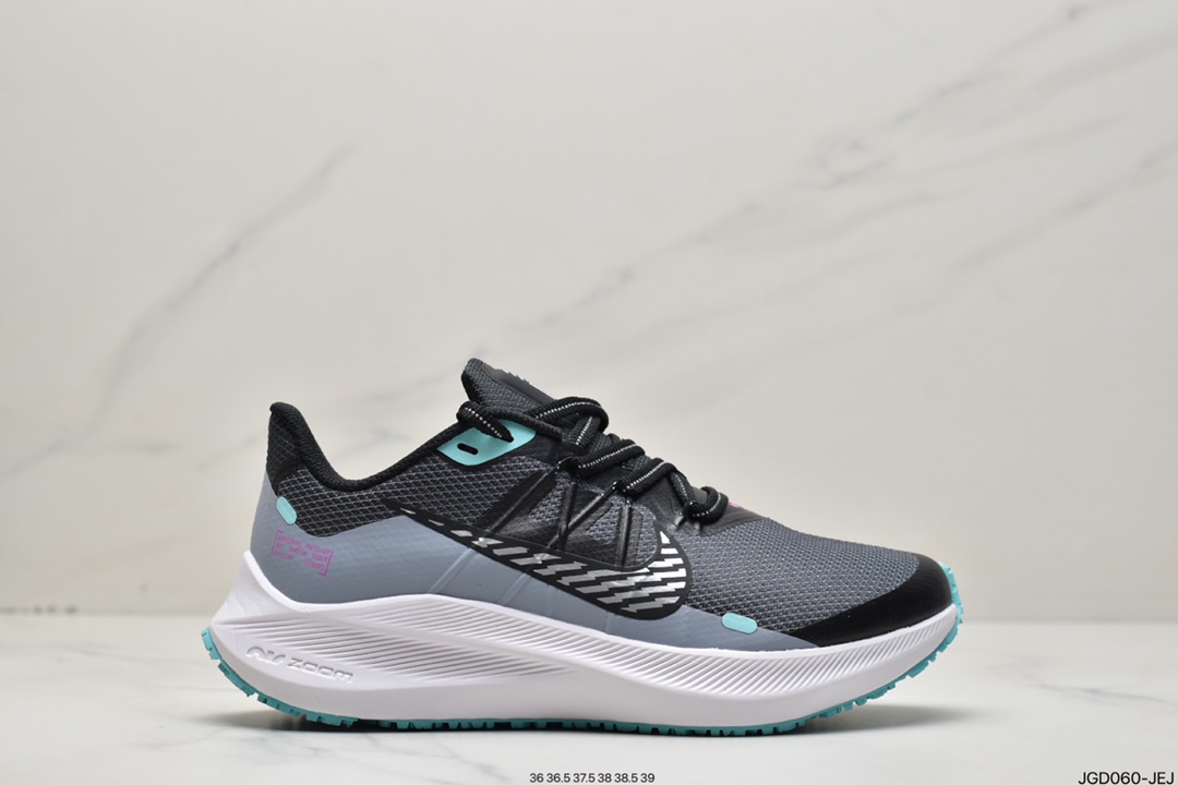 180 耐克NIKE WINFLO 7 SHIELD登月系列网透面气 训跑练步鞋 CU3868-403