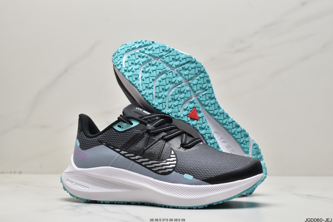 180 耐克NIKE WINFLO 7 SHIELD登月系列网透面气 训跑练步鞋 CU3868-403