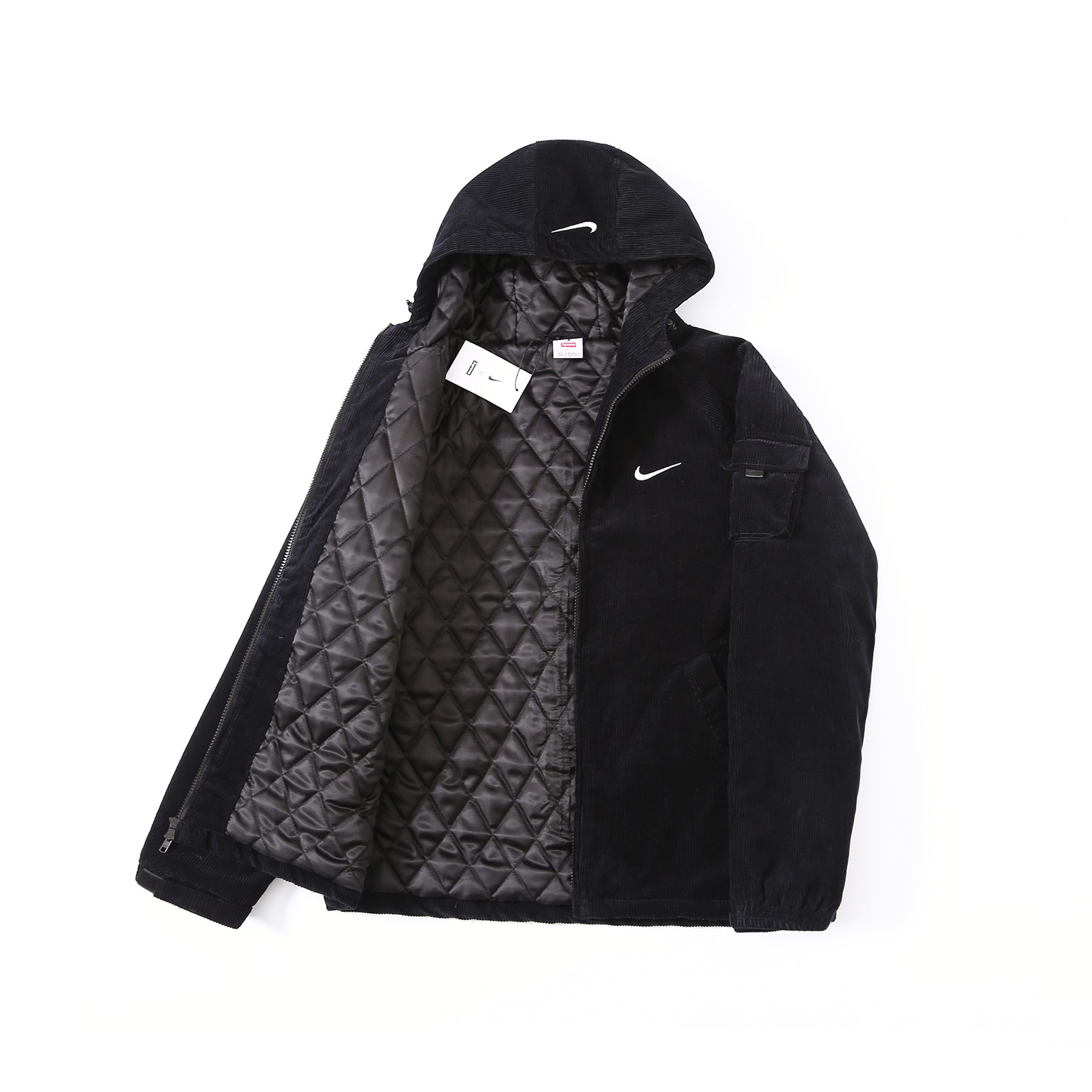 “Supreme 22ss Week14 X Nike Cedar-Laced Hood Jacket Cotton Jackets” - 图片 4